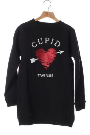 Παιδική μπλούζα TWINSET, Μέγεθος 9-10y/ 140-146 εκ., Χρώμα Μαύρο, 100% βαμβάκι, Τιμή 39,87 €