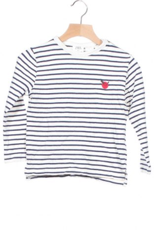 Детска блуза Zara, Размер 2-3y/ 98-104 см, Цвят Бял, Памук, Цена 48,30 лв.