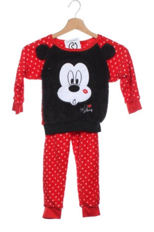 Παιδική πιτζάμα Minnie Mouse, Μέγεθος 3-4y/ 104-110 εκ., Χρώμα Κόκκινο, Πολυεστέρας, Τιμή 11,06 €