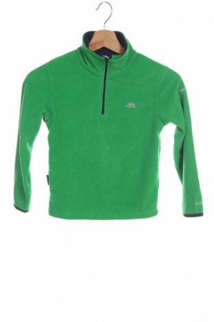 Детска поларена блуза Trespass, Размер 4-5y/ 110-116 см, Цвят Зелен, 100% полиестер, Цена 21,12 лв.
