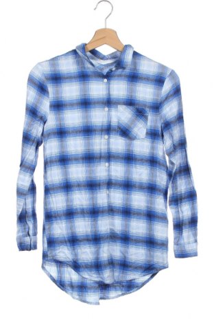Детска риза H&M, Размер 12-13y/ 158-164 см, Цвят Син, 52% памук, 48% вискоза, Цена 7,62 лв.
