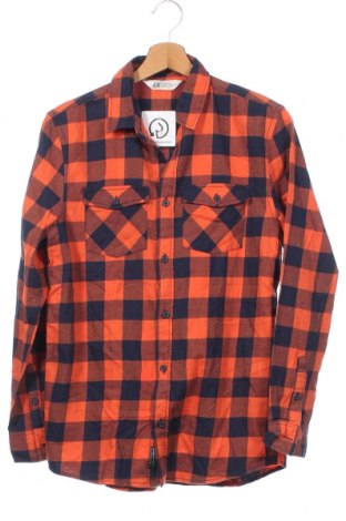 Детска риза H&M, Размер 14-15y/ 168-170 см, Цвят Оранжев, Памук, Цена 27,30 лв.