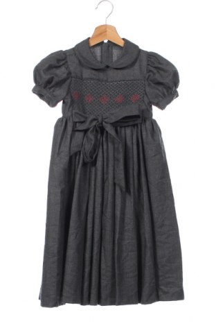 Детска рокля, Размер 5-6y/ 116-122 см, Цвят Сив, Цена 29,40 лв.