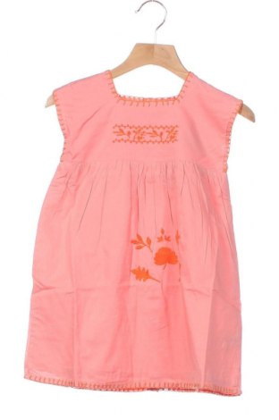 Детска рокля Bonnet A Pompon, Размер 3-4y/ 104-110 см, Цвят Розов, Памук, Цена 67,20 лв.