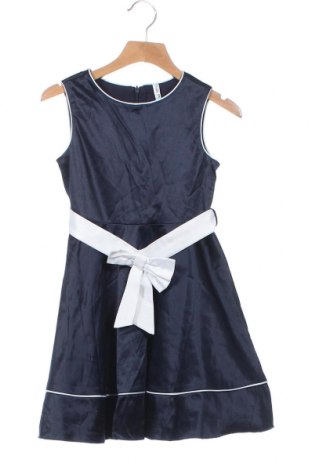 Детска рокля Idexe, Размер 5-6y/ 116-122 см, Цвят Син, 52% полиестер, 43% памук, 5% еластан, Цена 27,30 лв.