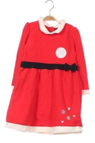 Детска рокля Inextenso, Размер 18-24m/ 86-98 см, Цвят Червен, Полиестер, Цена 44,10 лв.