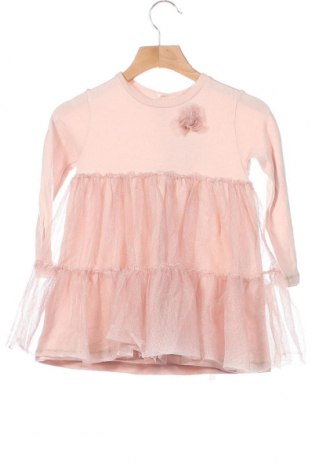 Dětské šaty  Nucleo, Velikost 18-24m/ 86-98 cm, Barva Růžová, 47% bavlna, 47%acryl, 6% elastan, Cena  430,00 Kč
