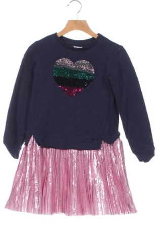 Детска рокля Oviesse, Размер 7-8y/ 128-134 см, Цвят Син, 95% памук, 5% еластан, Цена 33,60 лв.