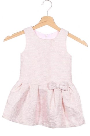Детска рокля Palomino, Размер 18-24m/ 86-98 см, Цвят Розов, 96% полиестер, 4% метални нишки, Цена 22,05 лв.
