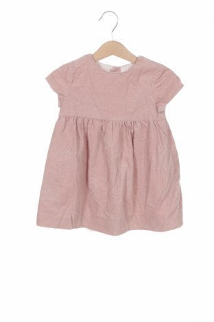 Детска рокля Zara, Размер 2-3y/ 98-104 см, Цвят Розов, Памук, Цена 30,45 лв.