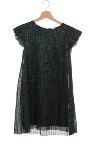 Детска рокля Zara, Размер 10-11y/ 146-152 см, Цвят Зелен, Памук, Цена 33,60 лв.