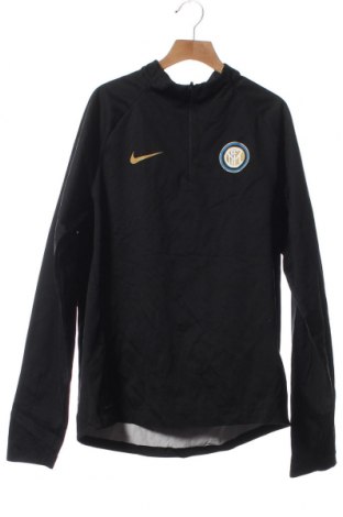 Детска спортна блуза Nike, Размер 14-15y/ 168-170 см, Цвят Черен, Полиестер, Цена 39,90 лв.
