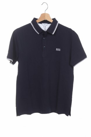 Dětské tričko  BOSS, Velikost 15-18y/ 170-176 cm, Barva Modrá, Bavlna, Cena  1 870,00 Kč