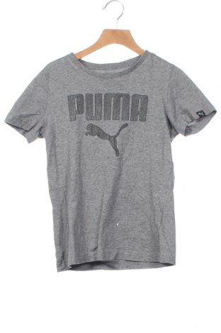 Детска тениска PUMA, Размер 8-9y/ 134-140 см, Цвят Сив, Цена 27,30 лв.