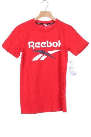 Детска тениска Reebok, Размер 9-10y/ 140-146 см, Цвят Червен, Памук, Цена 21,08 лв.