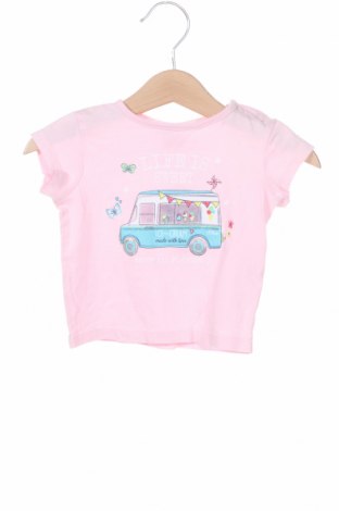 Детска тениска S.Oliver, Размер 3-6m/ 62-68 см, Цвят Розов, Памук, Цена 9,20 лв.