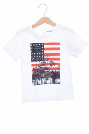 Dziecięcy T-shirt Timberland, Rozmiar 3-4y/ 104-110 cm, Kolor Biały, Bawełna, Cena 86,25 zł
