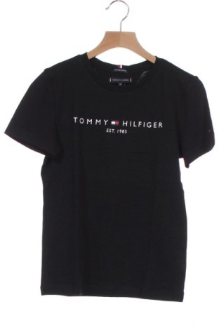 Детска тениска Tommy Hilfiger, Размер 9-10y/ 140-146 см, Цвят Черен, Памук, Цена 51,75 лв.