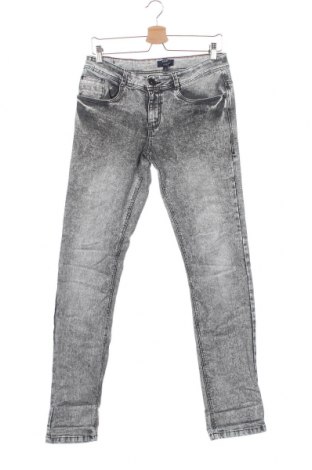 Dziecięce jeansy Kiabi, Rozmiar 13-14y/ 164-168 cm, Kolor Szary, 98% bawełna, 2% elastyna, Cena 72,00 zł