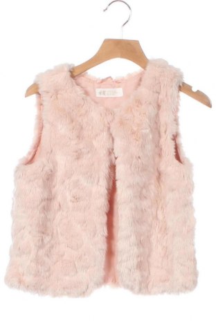 Kinderweste H&M, Größe 6-7y/ 122-128 cm, Farbe Rosa, Polyester, Preis 22,27 €