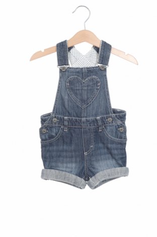 Kinder Overall H&M, Größe 6-9m/ 68-74 cm, Farbe Blau, Baumwolle, Preis 16,01 €
