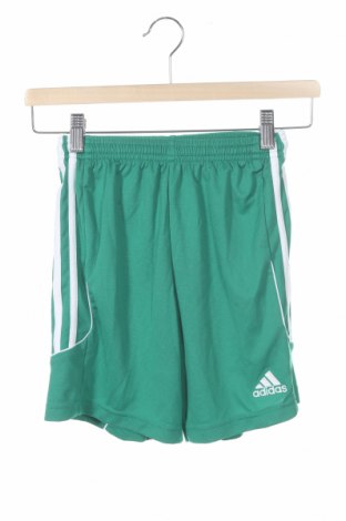 Dětské krátké kalhoty  Adidas, Velikost 8-9y/ 134-140 cm, Barva Zelená, Polyester, Cena  539,00 Kč