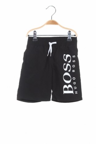 Dětské krátké kalhoty  BOSS, Velikost 4-5y/ 110-116 cm, Barva Černá, Polyester, Cena  1 403,00 Kč