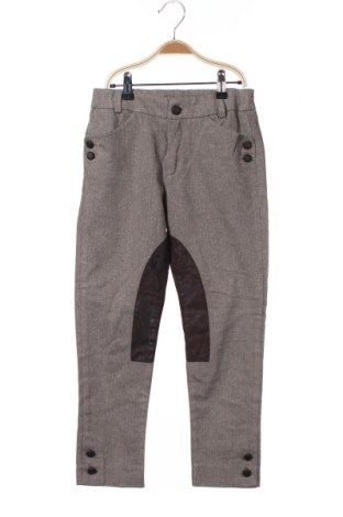 Детски панталон Zara Kids, Размер 7-8y/ 128-134 см, Цвят Бежов, Цена 29,40 лв.