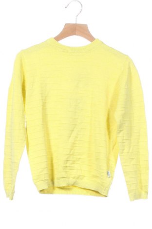 Детски пуловер Melby, Размер 5-6y/ 116-122 см, Цвят Жълт, Памук, Цена 51,45 лв.