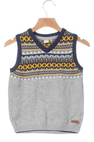 Детски пуловер Name It, Размер 3-4y/ 104-110 см, Цвят Сив, Памук, Цена 22,05 лв.