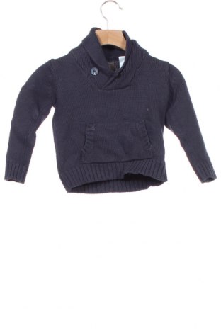 Παιδικό πουλόβερ Obaibi, Μέγεθος 18-24m/ 86-98 εκ., Χρώμα Μπλέ, Βαμβάκι, Τιμή 15,10 €