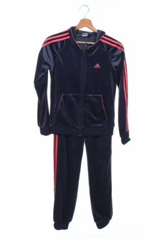 Детски спортен комплект Adidas, Размер 11-12y/ 152-158 см, Цвят Син, Цена 63,00 лв.