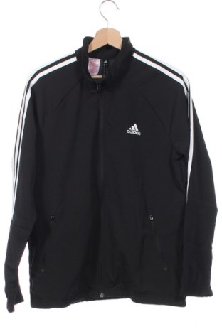 Bluză de trening, pentru copii Adidas, Mărime 13-14y/ 164-168 cm, Culoare Negru, Poliester, Preț 65,26 Lei