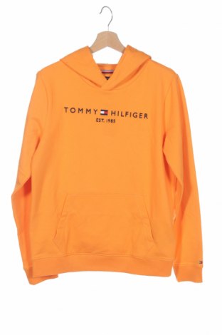 Dziecięca bluza Tommy Hilfiger, Rozmiar 15-18y/ 170-176 cm, Kolor Pomarańczowy, 65% bawełna, 30% poliester, 5% elastyna, Cena 260,75 zł
