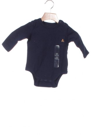 Gyerek body Gap Baby, Méret 3-6m / 62-68 cm, Szín Kék, Pamut, Ár 3 128 Ft
