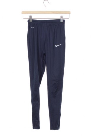 Pantaloni de trening, pentru copii Nike, Mărime 6-7y/ 122-128 cm, Culoare Albastru, Poliester, Preț 92,84 Lei