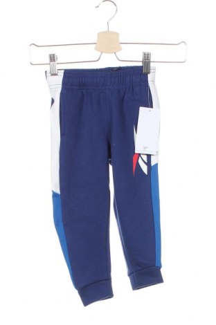 Pantaloni de trening, pentru copii Reebok, Mărime 18-24m/ 86-98 cm, Culoare Albastru, 65% bumbac, 35% poliester, Preț 96,71 Lei