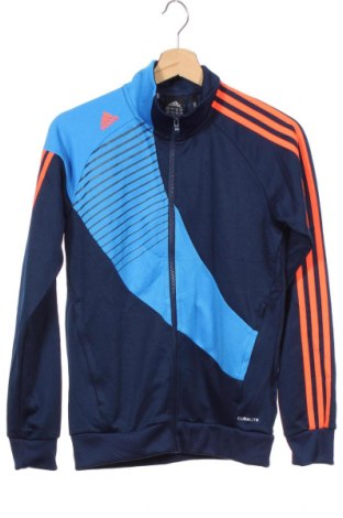 Bluză de trening, pentru copii Adidas, Mărime 13-14y/ 164-168 cm, Culoare Albastru, Poliester, Preț 92,84 Lei