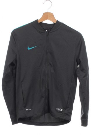 Bluză de trening, pentru copii Nike, Mărime 11-12y/ 152-158 cm, Culoare Gri, Poliester, Preț 96,16 Lei