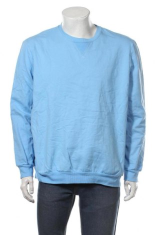 Мъжка блуза Defacto, Размер 3XL, Цвят Син, 80% памук, 20% полиестер, Цена 27,30 лв.