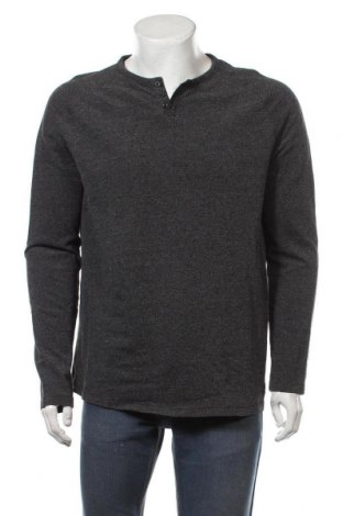 Мъжка блуза Tom Tailor, Размер XL, Цвят Сив, 75% памук, 25% полиестер, Цена 33,60 лв.
