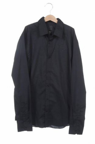Pánská košile  H&M, Velikost S, Barva Černá, 65% polyester, 35% bavlna, Cena  414,00 Kč