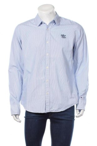 Pánská košile  Hilfiger Denim, Velikost XL, Barva Modrá, Bavlna, Cena  558,00 Kč