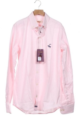 Herrenhemd Pieter Van Beck, Größe S, Farbe Rosa, Baumwolle, Preis 16,62 €