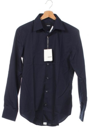 Ανδρικό πουκάμισο Rodier, Μέγεθος S, Χρώμα Μπλέ, 65% βαμβάκι, 35% πολυεστέρας, Τιμή 56,62 €
