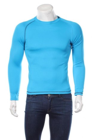 Bluză trening de bărbați, Mărime S, Culoare Albastru, Poliester, Preț 86,21 Lei