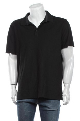Мъжка тениска Calvin Klein, Размер XXL, Цвят Черен, 60% памук, 40% полиестер, Цена 38,85 лв.