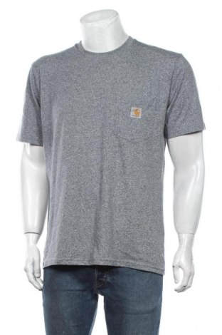 Мъжка тениска Carhartt, Размер XL, Цвят Син, 50% памук, 50% полиестер, Цена 29,40 лв.