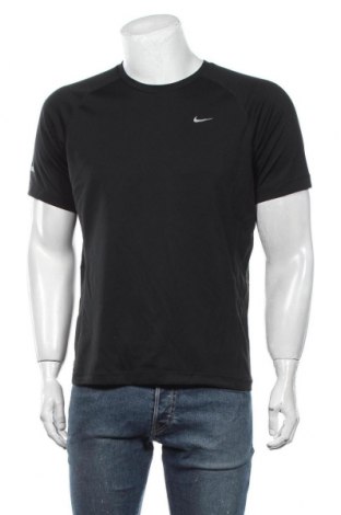 Мъжка тениска Nike, Размер M, Цвят Черен, Цена 33,60 лв.