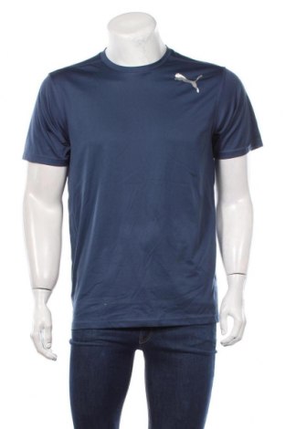 Ανδρικό t-shirt PUMA, Μέγεθος M, Χρώμα Μπλέ, Τιμή 18,19 €
